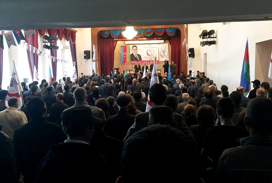 Prezidentliyə namizəd Fərəc Quliyevin seçicilərlə yekun görüşü Şirvanda keçirildi (foto, video)