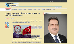 Türkiyə siyasətinin “İstanbul kartı” – AKP və CHP siyasi doktrinası...